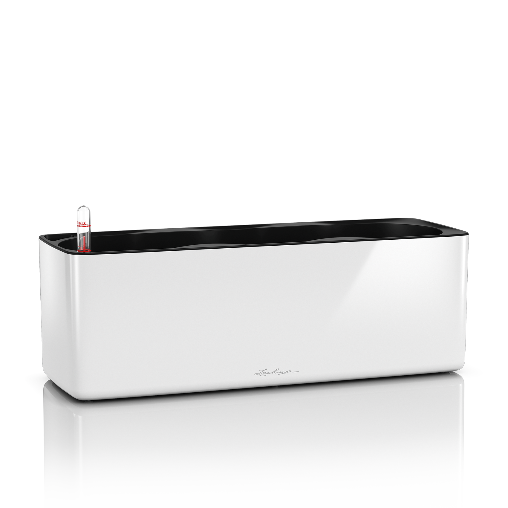 CUBE Glossy Triple white high-gloss